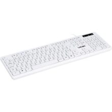 TECLADO USB MULTIMIDIA SLIM BRANCO – TECLAS CHOCOLATE – CABO 1.8M – VINIK – TCB200