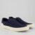 Tênis Aramis Daily Slip Canvas Marinho E Branco