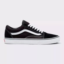 Tênis The Old Skool Tradicional Cano Baixo Unissex Black Ori