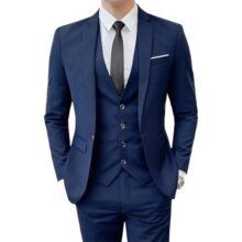 Terno Marinho Oxford Premium