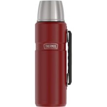 Thermos Garrafa de Bebida Isolada a Vácuo Stainless King, 1,13 G, Vermelho Fosco