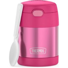 THERMOS Recipiente para comida FUNTAINER, para crianças, 295 ml, rosa
