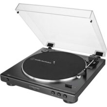 Toca-Discos Vinil Audio-Technica Automático AT-LP60X-BK, Preto, Bivolt 120/240V