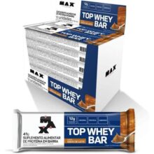 Top Whey Bar 12 Unidades Max Titanium 41G