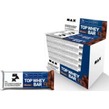 Top Whey Bar – Caixa C/12 Unidades – Max Titanium Sabor Brigadeiro