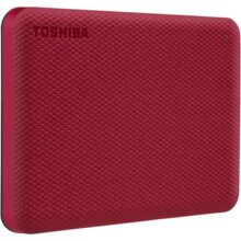 TOSHIBA HD Externo Portátil 2TB Canvio Advance USB 3.0 Vermelho – HDTCA20XR3AA