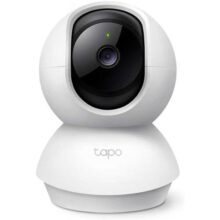 TP-Link-Tapo C200, Camera de Segurança Wi-Fi 360º, 1080p Full HD, Visão Noturna, Audio de duas vias, Detecção de Movimentos, Trabalha com Alexa, 512G de Armazenamento Local, Armazenamento na Nuvem