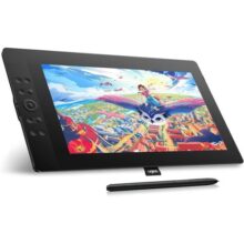 UGEE Mesa Digitalizadora com Tela UE16-15,4 Polegadas 143% sRGB, Tela Full Laminada, 8+1 Teclas Rápidas, 16K Pressão, Compatível com PC/Windows/Mac/Android