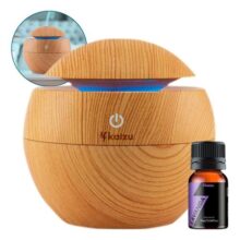 Umidificador Aromatizador De Ambiente Ultrassônico Difusor De Ar Portátil Potente Kaizu
