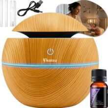 Umidificador Purificador De Ar Ambiente Kaizu Ultrassônico Silencioso Eletrico Usb Bivolt Para Quarto Bebe