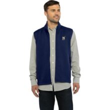 Vantage Apparel Colete masculino acolchoado com zíper