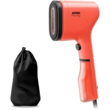 Vaporizador de Roupas Arno Pure Pop Coral, Higieniza e Desodoriza, 1100W, Aquece em 15s, Portátil, HS22 110V