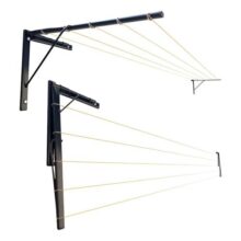 Varal De Parede/muro Reforçado Suporta Até 50 Kg!