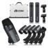Cadeira Gamer Fox Racer Nordic Encosto Ajustavel – Preta Cor Preto Material do estofamento Couro sintético
