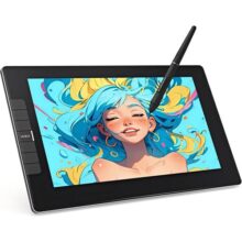 VEIKK Mesa Digitalizadora Monitor Laminado Completo VK1200V2 De 11,6 Polegadas, Tablet De Desenho De Tela IPS HD Com Luva De Arte e Caneta, Compatível Com Pc/mac/chromebook Para Ensinar Anime