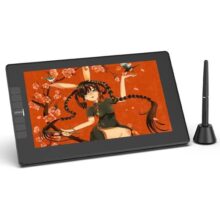 VEIKK Tablet gráfico com ecrã VK1200 V2 tablet digitador compatível Windows/Mac OS/Android Phone/Chrome OS/Linux OS, ideal para desenhar gráficos