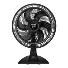 Ventilador Arno Turbo Force 2 Em 1 Mesa/parede Vf42 – 127v Estrutura Preto Pás Preto Diâmetro 40 Cm Material Das Pás Plástico Quantidade De Pás 6 110v