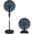 Ventilador De Coluna Arno X-treme 9 40cm 2 Em 1 Ve9m, 160w. Coluna Ou Mesa, 9 Pás, 3 Velocidades, Oscilação 80º, Altura Ajustável De Até 1,5m, Modo Sono Tranquilo, 220v