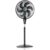 Ventilador de Coluna Mallory Delfos TS+ 126W Silencioso Com Hélice de 6 pás – PR-GR – 127V