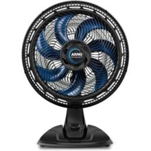 Ventilador de Mesa Arno X-TREME 7 40cm VE70, 150W, 7 Pás, 3 Velocidades, Oscilação 80º, Power Zone, Modo Sono Tranquilo, 110V