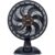 Ventilador de Mesa Arno X-TREME 7 VE71, Cinza, 110V | 40cm, 150W, 7 Pás, 3 Velocidades, Oscilação 80º, Power Zone, Modo Noturno Silencioso