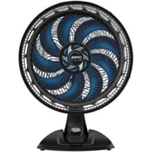 Ventilador de Mesa Arno X-TREME 9 40cm VE90, 160W, 9 Pás, 3 Velocidades, Oscilação 80º, Power Zone, Modo Sono Tranquilo, 220V