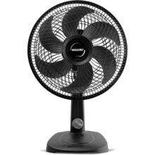 Ventilador de Mesa Mallory Turbo Compact 30 cm, Silencioso, Hélice de 6 pás, Grade Especial em Sistema TS, Máxima Vazão e Mínimo Ruído – 220V