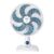 Ventilador De Mesa Mondial Maxis V30mxw 30cm Com 6 Pás, 3 Velocidades E 50w – Branco / Azul – 110v