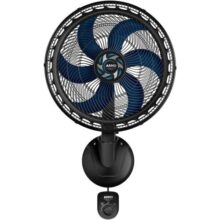 Ventilador de Parede Arno Xtreme Force Breeze 50cm VB51, 126W, 6 Pás, 3 Velocidades, Modo Sono Tranquilo, Oscilação 80º, 220V