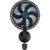 Ventilador De Parede Arno Xtreme Force Breeze 50cm Vb51, 126w, 6 Pás, 3 Velocidades, Modo Sono Tranquilo, Oscilação 80º, 220v