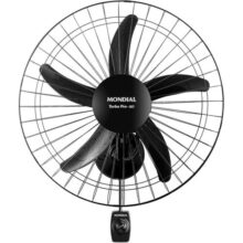 Ventilador de Parede Turbo 50cm Pro 5 Pás, Mondial, Preto, 150W, 110V – NVP-PRO-50