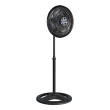 Ventilador Oscilante De Coluna Ventisol 30cm Turbo 6 Pás Preto 127v