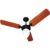 Ventilador Pera New 110/127V 3P, Tron, Preto/Mogno