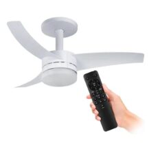 Ventilador Teto Arno Branco 3 Pás Contro Remoto Vx13