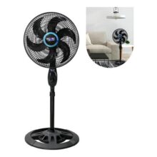 Ventilador Turbo Eco De Piso Coluna Ajustável Silencioso
