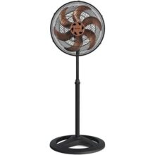Ventisol Ventilador de Coluna Oscilante, Turbo 6 Pás Premium, Bronze, 40cm