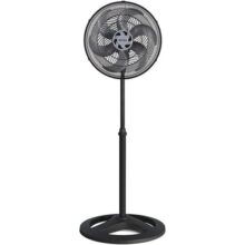 Ventisol Ventilador de Coluna Oscilante, Turbo 6 Pás Premium, Preto, 40cm, 127V