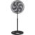 Ventisol Ventilador de Coluna Oscilante Turbo 6 Pás Premium Preto 50cm 127V