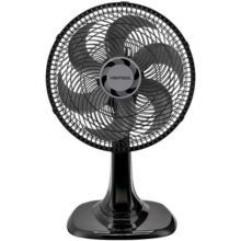 Ventisol Ventilador de Mesa Oscilante, Turbo 6 Pás Premium, Preto, 40cm, 127V