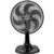 Ventisol Ventilador de Mesa Oscilante, Turbo 6 Pás Premium, Preto, 40cm, 220V