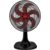 Ventisol Ventilador de Mesa Oscilante, Turbo 6 Pás Premium, Vermelho, 30cm, 127V