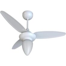 Ventisol Ventilador de teto wind br 3p inj branco c/r inverter bivolt