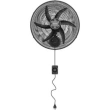 Ventisol Ventilador Osc Parede monta facil 50cm 6p preto 127V premium