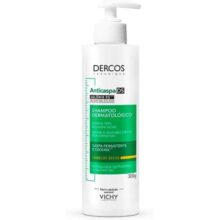 Vichy Dercos Shampoo Anticaspa DS para Cabelos Normais a Oleosos, Elimina 100% da Caspa Visível e Coceira, Ação Antirreincidência por 6 Semanas, Controla a Oleosidade, 300g