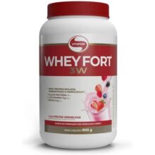 Vitafor – Whey Fort 3W – 900g – Frutas Vermelhas