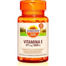 Vitamina E 1000UI – 30 Cápsulas