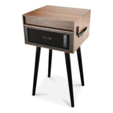 Vitrola Lennon Retro Pulse Toca Disco Bluetooth SP622 Cor Marrom