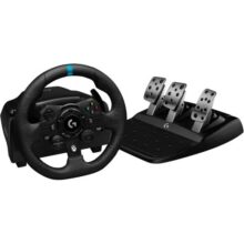 Volante Logitech G923 para Xbox Series X|S, Xbox One e PC com Force Feedback TRUEFORCE, Pedais Responsivos, Launch Control e Acabamento em Couro