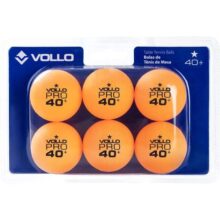 Vollo Kit 6 Bolas de Tênis de Mesa