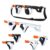 VR Gunstock para PlayStation VR2 Controlador de jogo de sucção magnética Estoque de arma para jogos PS VR2 com alça